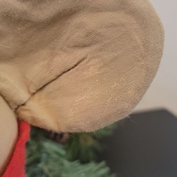 Overly Raker primitive plush Christmas mouse - Picture 9 of 10